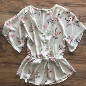 Cute Floral Blouse
